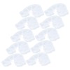 10Pcs Rainbow Shaped Transparent Storage Box Dust Proof Storage Box