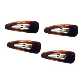Lip Clip Brown Pack 4 Pack for daily makeup and personal care, portable beauty accessory, Korean Import, and Care, skincare routine product
