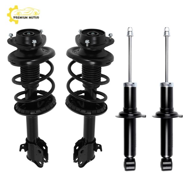 premium_motoring For 2002 2003 2004 Subaru Outback Front Rear Shocks