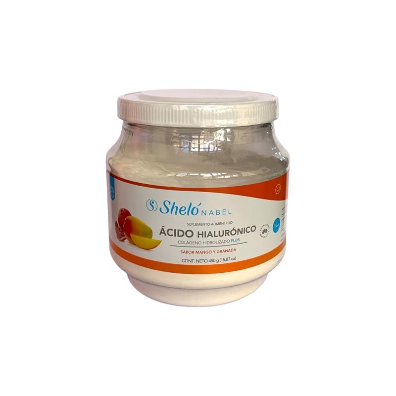 Shelo Nabel Colágeno hidrolizado plus sabor mango-granada 450 gr.