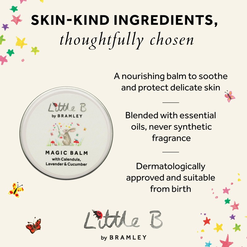 Bramley Little B Magic Balm 15g, 100% Natural Baby &