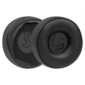 GEEKRIA QuickFit Replacement Ear Pads for Plantronics BackBeat FIT 500, BackBeat FIT 505 Headphones Ear Cushions, Headset Earpads, Ear Cups Cover Repair Parts (Black)
