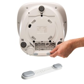 The invisible sliding board for Thermomix TM5 / TM6, extra wide for safe moving, made in Germany - Accessories by KochFix