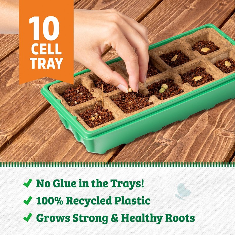 Back to the Roots 10-Cell Greenhouse Germination Kit | Includes