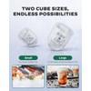 Silonn Portable Countertop Ice Maker - 20lbs of Bullet Ice