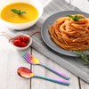 VITEVER 10 Pack Toddler Utensils, Stainless Steel Rainbow Silverware Set