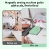 Katyjun Magnetische Nahtführung für Nähmaschinen, Magnetic Seam Guide Vielseitiges Polygonale