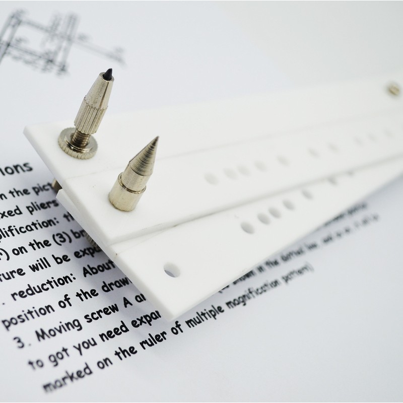 MAYMII Professional Artists Plexiglass Pantograph Artist Drawing Tool Reducer Enlarger