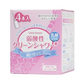 Clean Shower Okamoto Weak Acid Plus 4P (4.2 fl oz (120 ml) x 4)