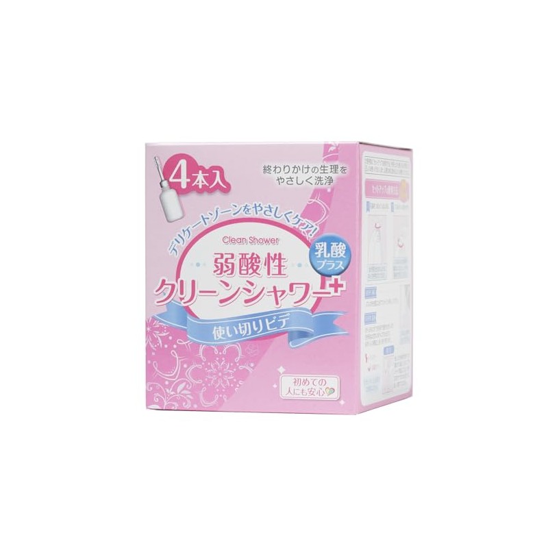 Clean Shower Okamoto Weak Acid Plus 4P (4.2 fl oz