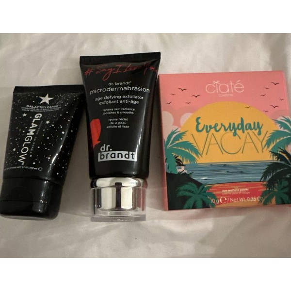 Assorted Lot of 3 Ciate Everyday Vacay Eye &Face Palette,