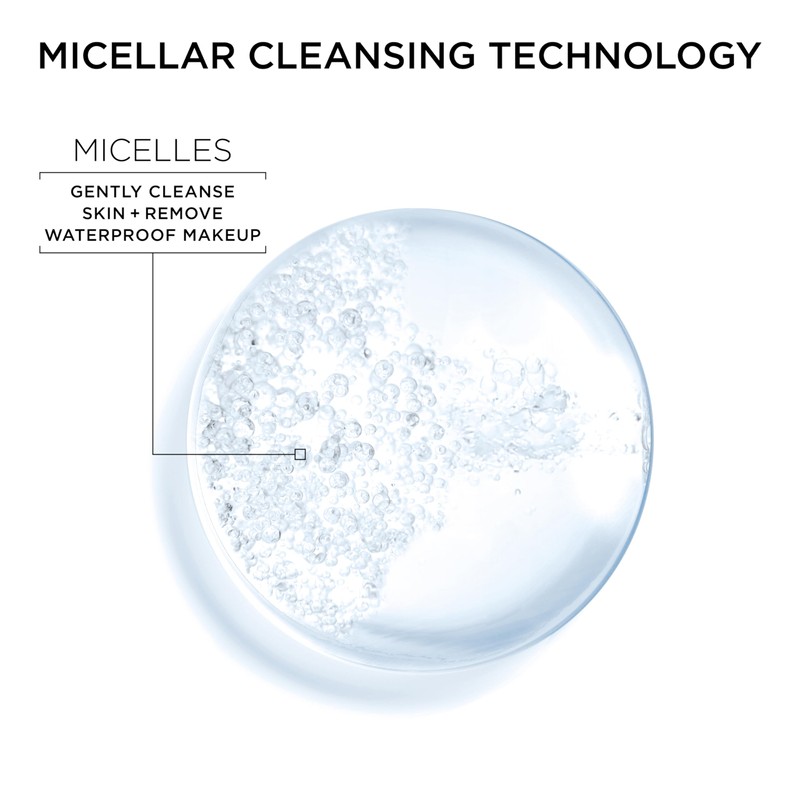 Garnier Micellar Water For Waterproof Makeup, Hydrating Facial Cleanser &