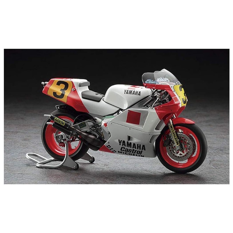 Hasegawa 1/12 Yamaha YZR500 0W98 1988 WGP500 Champion Plastic Model