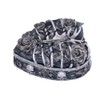 Nemesis Now Caged Heart Box, Silver, 10.5cm