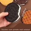 Dessert Shaped Mini Notebook Chocolate Chip Cookie Design Pocket Diary