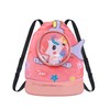 Friedwohl Children's Swimming Bag, Girls Boys Waterproof Gym Bag, Swimming