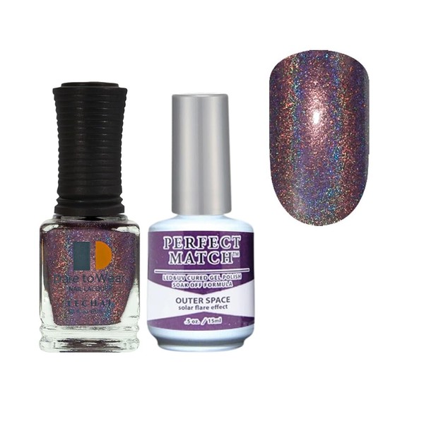 Lechat Perfect Match Gel + Nail Polish Spectra Collection SPMS12 Outer Space