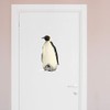 Extra Large 460mm 'Emperor Penguin Family' Permanent Sticker Decal for