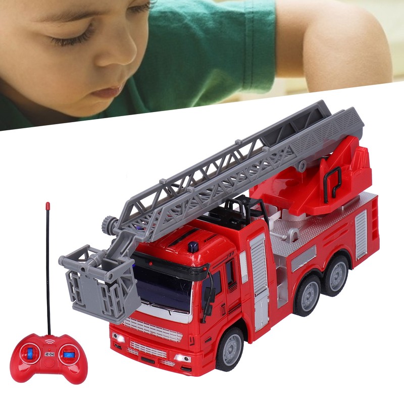 1:30 Fire Fighting Truck Model Remote Control Light Sound Simulation