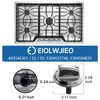 A03546301/02/03 5304525746 5304504839 Knobs for Frigidaire Stove, 5 Pack
