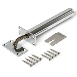 Bwintech 1 Pc Brushed Nickel Door Closer for Internal Doors,Suitable for Kitchen Cabinets,Wardrobe Doors Spring Soft Close