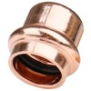 WHK 12 Pack 1/2 Inch Press Propress Copper End Cap