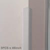 3 PCS 45" Wall Corner Protector Trim Borders for Wall