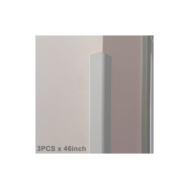 3 PCS 45" Wall Corner Protector Trim Borders for Wall
