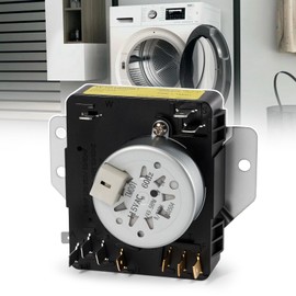 VORGENS W10185981 Dryer Timer, Fit for Whirlpool, for Maytag, for Kenmore, for Magic Chef/Crosley/Roper/Estate/Inglis Dryer Timer - Replace AP6016540 1481704 PS11749830 115V 60Hz