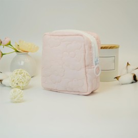 Bolsa de almacenamiento para toallas sanitarias, bolsa para toallas sanitarias con cremallera,Bolsa organizadora de almohadillas sanitarias Bolsa de almacenamiento de tampones portátil para n