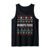 Probiotische Lebensmittel Hässliches Weihnachtskostüm Probiotika Darm Gesundheit Tank Top