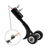 Weeder Tools with Wheels,Stand Up Weeding Tools for Garden,Sidewalk Crack