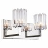 Woodbridge Lighting Candice 2Lt Glass Bath Light in Chrome/Swizzle Stick