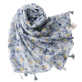 FAIRYGATE Ladies Scarves Lightweight Clearance UK Scarfs Floral Bridal Bridesmaid Shawl Prom Wrap Draping Stole Scarf Women 7044