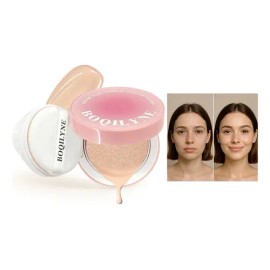 Boqilyne Base De Maquillaje En Cojín De Alta Cobertura Tono Blanco marfil