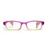 Calabria Hannah Reading Eye Glasses +0.75 Pink Yellow Polka Dot