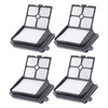 4PCS Vacuum Cleaner Filter Kit ABS Replacement Filter Part Accessories