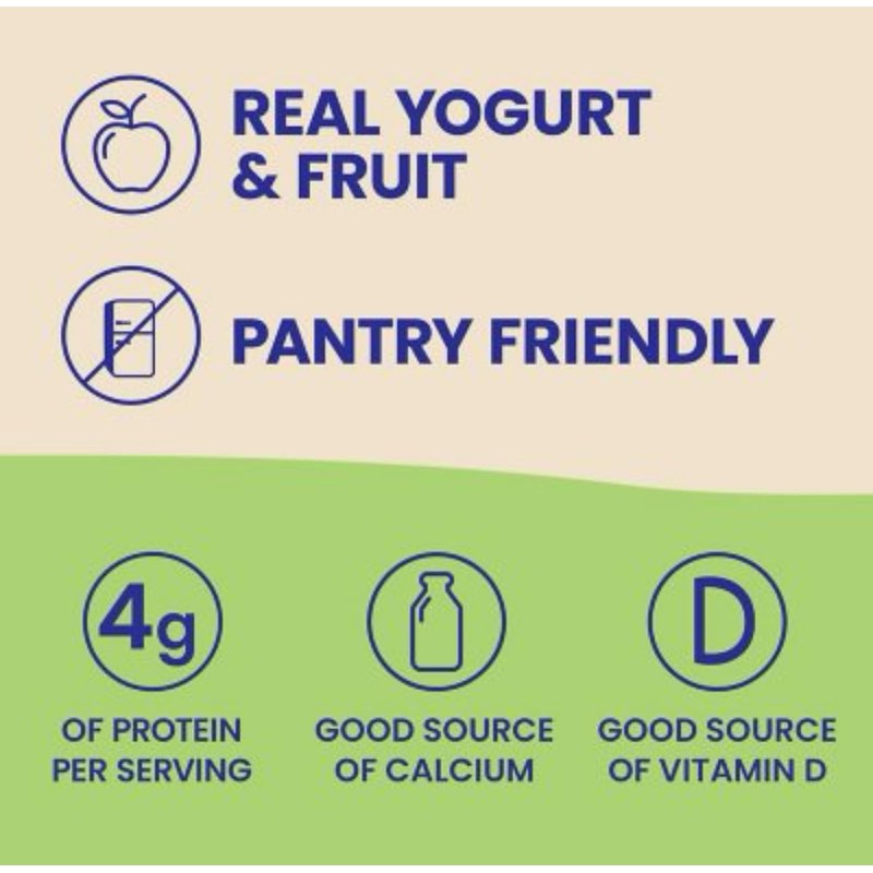 Generic GoGo SqueZ Yogurt, Strawberry and Strawberry banana (20 ct.)