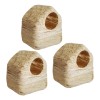 Pack 3 - Nidos Casa Ixtle Para Canarios Finches O Similares