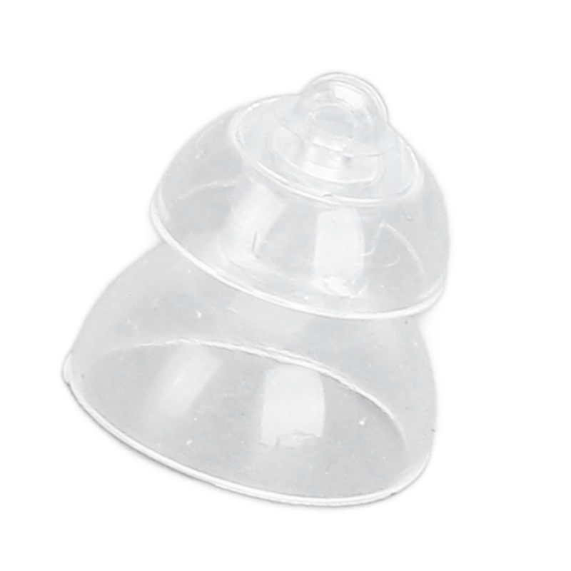 10 Pcs Sound Amplifier Dome Soft Silicone Anti Static Dual