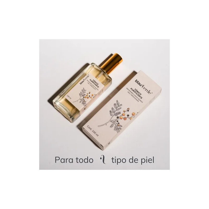 Tónico Purificante Blauverde Niacinamida Tepezcohuite 100ml