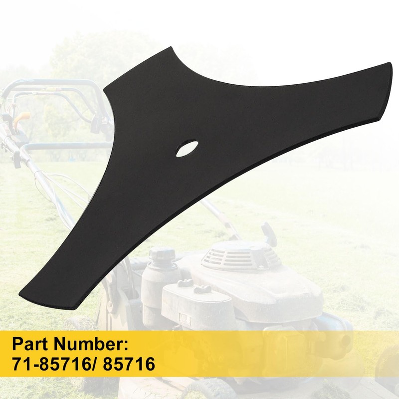 71-85716 3-Point 9" Length Edger Blade Compatible with Craftsman Gas