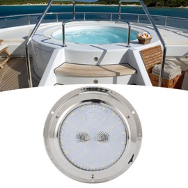 Marine Ceiling Dome Light, 5.5in Marine Ceiling Dome Light 42LED IP65 Waterproof Interior Interior Surface Mount Light for Caravan RV Boat Yacht