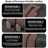 DECOAIRCON 2 Pack Car Hooks for Headrest, Headrest Hooks Car