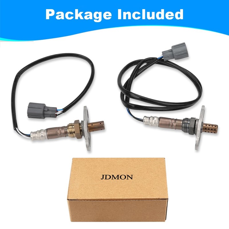 JDMON 2PCS Oxygen O2 Sensor Upstream Downstream Replacement for 2000-2004