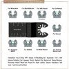 10Pcs Oscillating Saw Blades, High Carbon Steel Multitool Blades, Universal