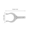 WHAMVOX Aluminum Oarlock Fitting for Kayak Sailboat Durable Lock Hardware