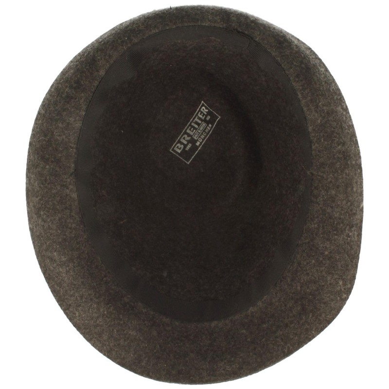 Breiter Allgäuer Costume Hat Anthracite 52