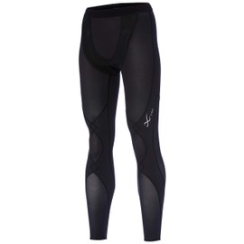 CW-X HXY269 Women's Sports Tights, Expert Model (Cool Type), Long-Length, Sweat-Absorbent, Quick-Drying, Stretch, bl, L