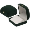 POKOFO Velvet Earrings Storage Box Jewelry Packaging Gift Showcase Display